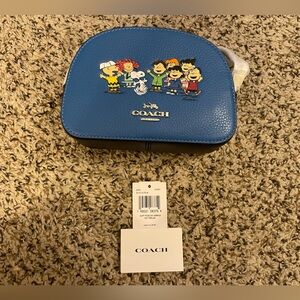 Coach Peanuts Mini Serena Satchel Crossbody Snoopy & Friends Bag Purse